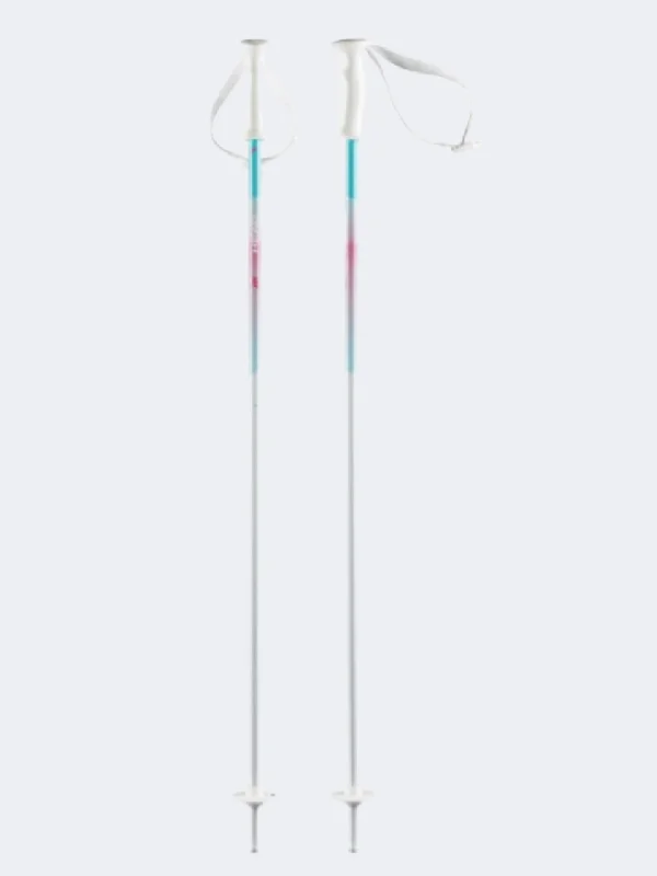 Head Joy Kids Skiing Pole White/Turquoise/ Pink