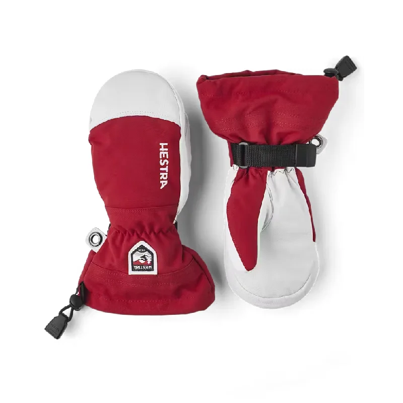 Hestra Army Leather Heli Ski Jr Mitt