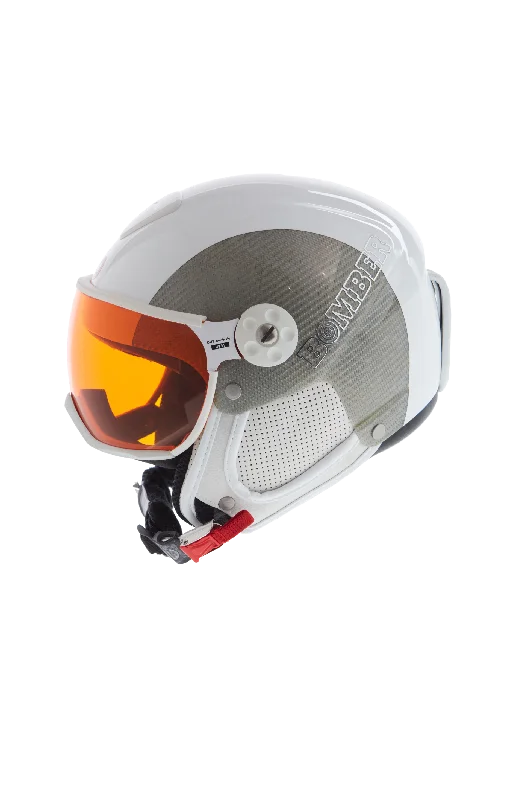 White Carbon Helmet